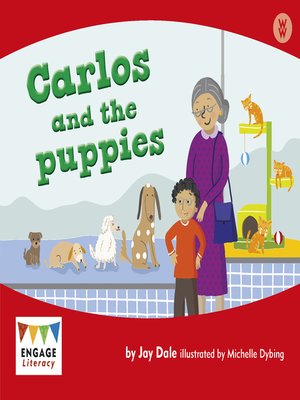 cover image of Carlos and the puppies